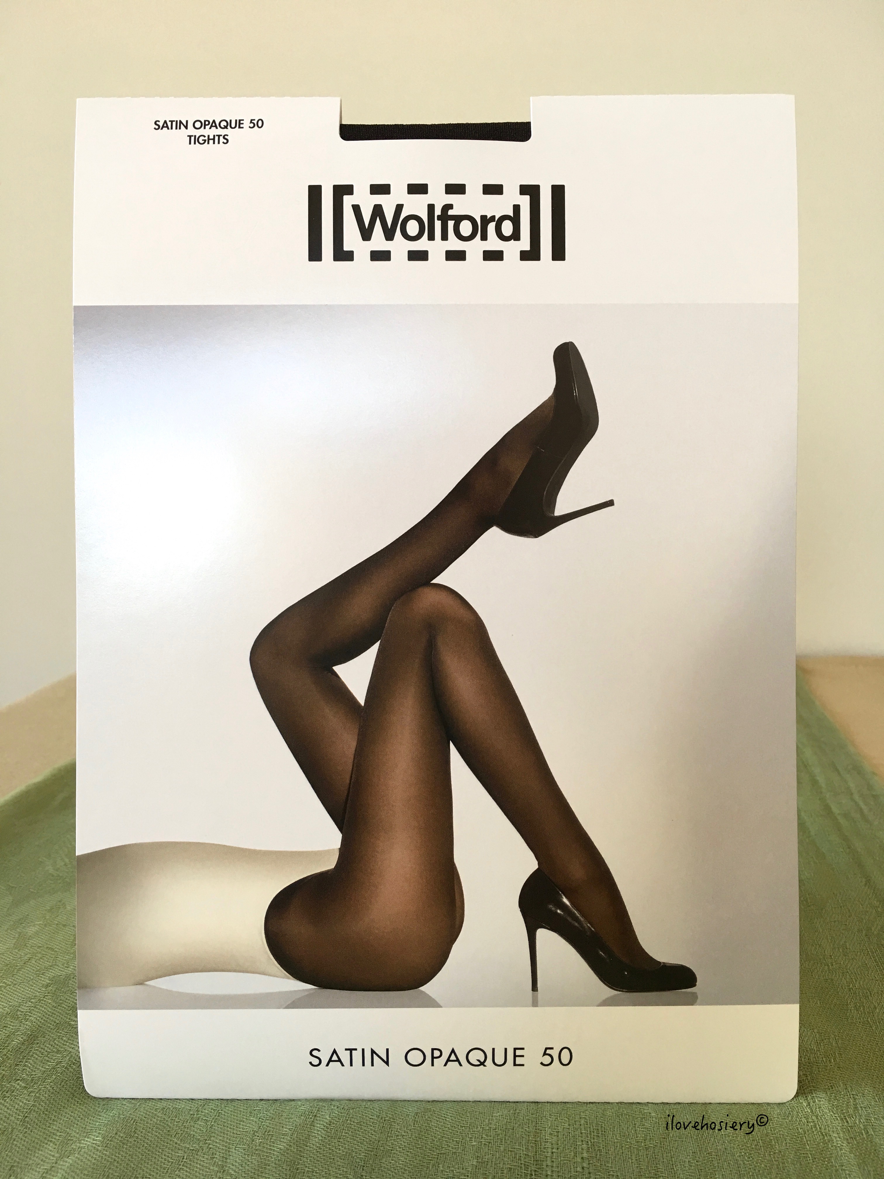 Wolford Satin Opaque 50 Tights at The Hosiery Box: Luxury Legwear