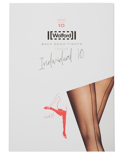 Wolford Individual 10 Tights in Black